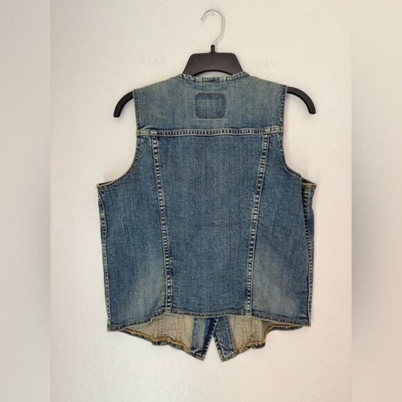 Levi’s Vintage Trucker Denim Vest - size Large - Picture 6 of 6